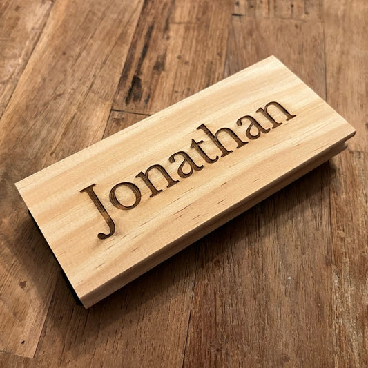 Personalised Whiteboard / Chalkboard Eraser